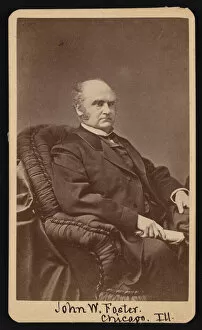 Archaeologist Gallery: Portrait of John Wells Foster (1815-1873), Between 1872 and 1873
