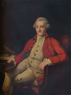 John Zoffany Prints: Portrait of John Zoffany, 18th century, (1917)