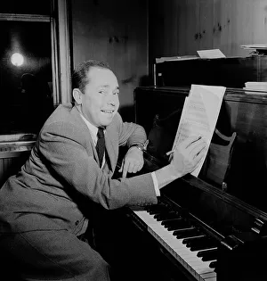 Lyricist Prints: Portrait of Johnny Mercer, New York, N.Y. 1946. Creator: William Paul Gottlieb