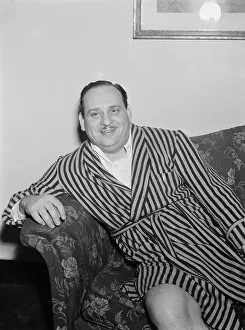 Dressing Gown Prints: Portrait of Johnny Richards, ca. Apr. 1947. Creator: William Paul Gottlieb