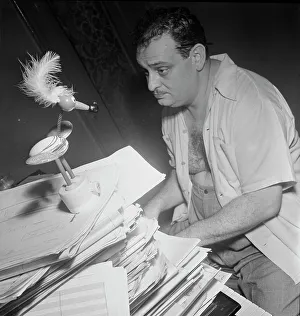 Richards Johnny Prints: Portrait of Johnny Richards, New York, N.Y. ca. Sept. 1947. Creator: William Paul Gottlieb