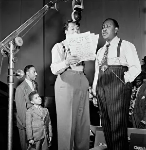 Calloway Cab Prints: Portrait of Jonah Jones and Cab Calloway