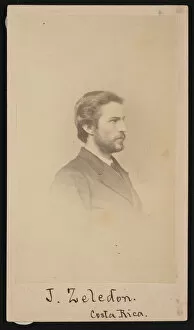 Ornithology Collection: Portrait of Jose Castulo Zeledon (1846-1923), 1868. Creator: Henry Ulke