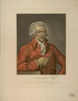 Portrait of Joseph Bologne, Chevalier de Saint-Georges (1745-1799), c. 1780