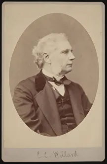Sm Fassett Prints: Portrait of Joseph Clapp Willard (1820-1897), 1878. Creator: Samuel Montague Fassett