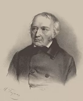 Biblioteka Narodowa Collection: Portrait of Joseph Elsner (1769-1854), ca 1854