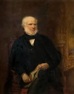 Manufacturer Gallery: Portrait Of Joseph Gillot, 1872. Creator: Henry Turner Munns