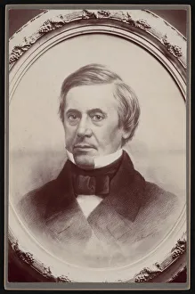 Portrait of Joseph Henry (1797-1878), 1857. Creator: AW Janvier Portrait of Joseph Henry (1797-1878), 1857. Creator: AW Janvier