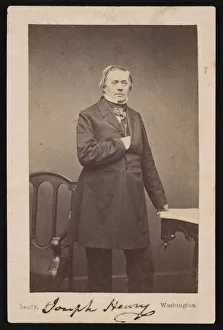 Portrait of Joseph Henry (1797-1878) - Standing, Before 1878. Creator: Mathew Brady Portrait of Joseph Henry (1797-1878) - Standing, Before 1878. Creator: Mathew Brady