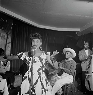 Haiti Prints: Portrait of Josephine Premice, Village Vanguard