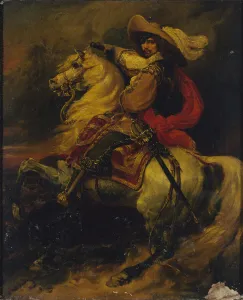 Musee Carnavalet Collection: Portrait of Josias Rantzau (1609-1650), as Marshal of France, ca 1834. Creator: Anonymous