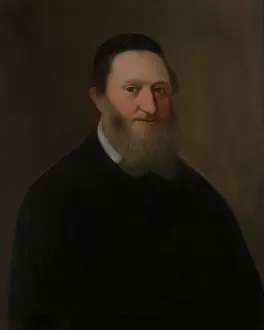Jozef Prints: Portrait of Jozef Haber, 1870. Creator: Aleksander Kotsis