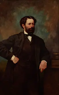 1864 Prints: Portrait of Jozef Potocki, 1864. Creator: Anton Teofil Kwiatkowski