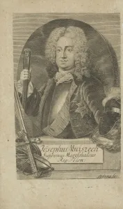 Mniszech Prints: Portrait of Jozef Wandalin Mniszech (1670-1747), before 1734. Creator: Anonymous