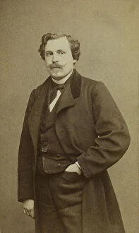 And Xc9 Collection: Portrait of Jules Huot de Goncourt (1830-1870). Creator: Carjat, Etienne (1828-1906)