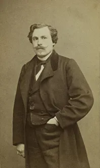 Portrait of Jules Huot de Goncourt (1830-1870). Creator: Carjat, Étienne (1828-1906) Portrait of Jules Huot de Goncourt (1830-1870). Creator: Carjat, Étienne (1828-1906)