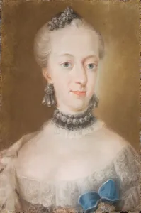 Portrait of Juliane Marie (1729-1796), Queen of Denmark and Norway, Mid of the 18th cen