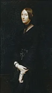 Mottez Victor Louis Prints: Portrait de Julie Mottez, 1842. Creator: Victor-Louis Mottez