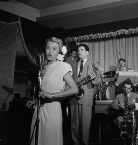 Troubadour Prints: Portrait of June Christy, Georgie Auld
