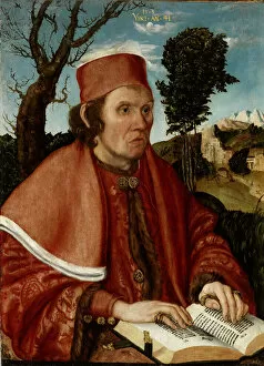Images Dated 7th December 2017: Portrait of a Jurist (Dr. Johann Stephan Reuss (?), 1503