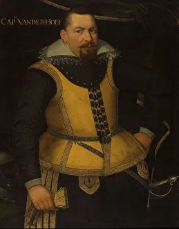 Portrait of Karel van der Hoeven, c.1605-c.1615. Creator: Unknown