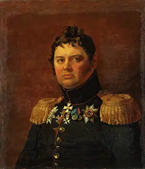 Karl Von Prints: Portrait of Karl F. Loevenstern (1770/71-1840), 1822. Creator: Workshop of George Dawe