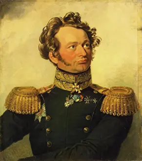 Karl Prints: Portrait of Karl I. Bistrom (1770-1838) (1st), 1822. Creator: George Dawe