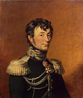 Klodt Prints: Portrait of Karl Klodt von Jurgensburg (1765-1822), 1822. Creator: Workshop of George Dawe