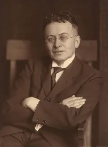 1930 Prints: Portrait of Karl Kraus (1874-1936), c.1930. Creator: Joel, Charlotte (1887-ca 1943)