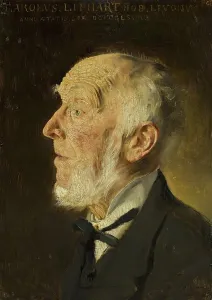 Karl Prints: Portrait of Karl Liphart, 1895. Creator: Ernst von Liphart