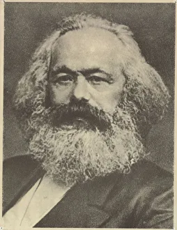 Portrait of Karl Marx (1818-1883)