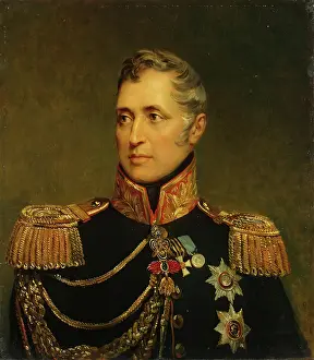 Commissary Prints: Portrait of Karl O. Pozzo di Borgo (1764-1842), 1824. Creator: Workshop of George Dawe