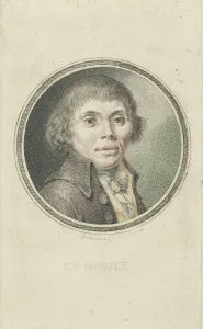 1795 Prints: Portrait of Karl Philipp Moritz (1756-1793)