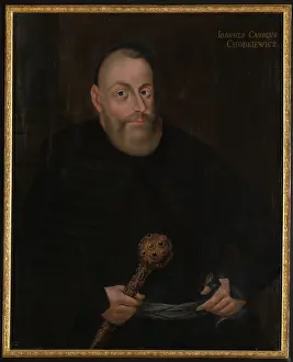Hetman Prints: Portrait of Karol Chodkiewicz (1560-1621), 17th century. Creator: Unknown
