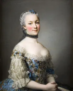 Alexander 1718 1793 Prints: Portrait of Katarzyna Mniszech
