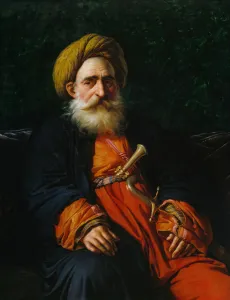 Portrait of the Katchef Dahouth, Christian Mameluke, 1804