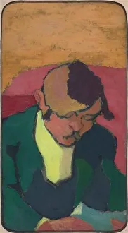 Pont Aven School Prints: Portrait of Ker-Xavier Roussel (1867-1944)