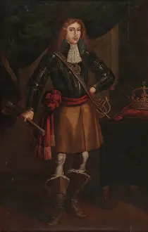 Portrait of King Afonso VI of Portugal (1643-1683), 17th century. Creator: Anonymous