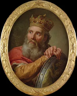 Bacciarelli Prints: Portrait of King Casimir III the Great (1310-1370)