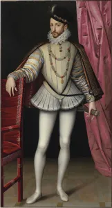 Riots Prints: Portrait of King Charles IX of France (1550-1574), c. 1570
