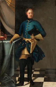 Charles Xii Prints: Portrait of the King Charles XII of Sweden (1682-1718)