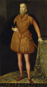 Meulen Prints: Portrait of the King Eric XIV of Sweden (1533-1577)