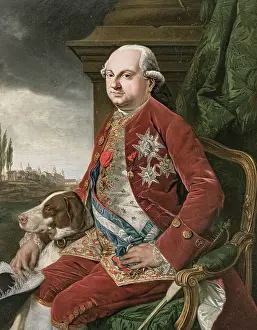 Zoffani Prints: Portrait of King Ferdinand IV of Naples and Sicily (1751-1825)