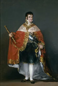 Portrait of King Ferdinand VII of Spain, 1815. Artist: Goya, Francisco, de (1746-1828)