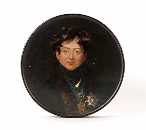 Prinnie Prints: Portrait of King George IV, 1822. Creator: Samuel Raven