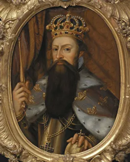 Portrait of the King Gustav I of Sweden (1496-1560)