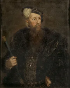 Gustav I Prints: Portrait of the King Gustav I of Sweden (1496-1560), c. 1768