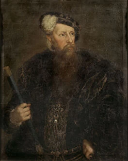 Portrait of the King Gustav I of Sweden (1496-1560), c.1768