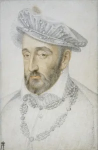 Clouet Prints: Portrait of King Henry II of France