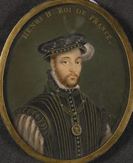 Portrait of King Henry II of France (Copy). Artist: Clouet, Francois (1510-1572)